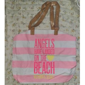 Victoria's Secret Striped Beach Tote